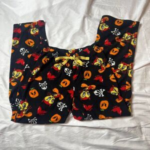Tweety Bird Halloween Pajama Pants